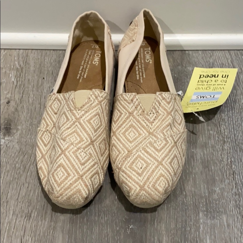 TOMS woven shoes